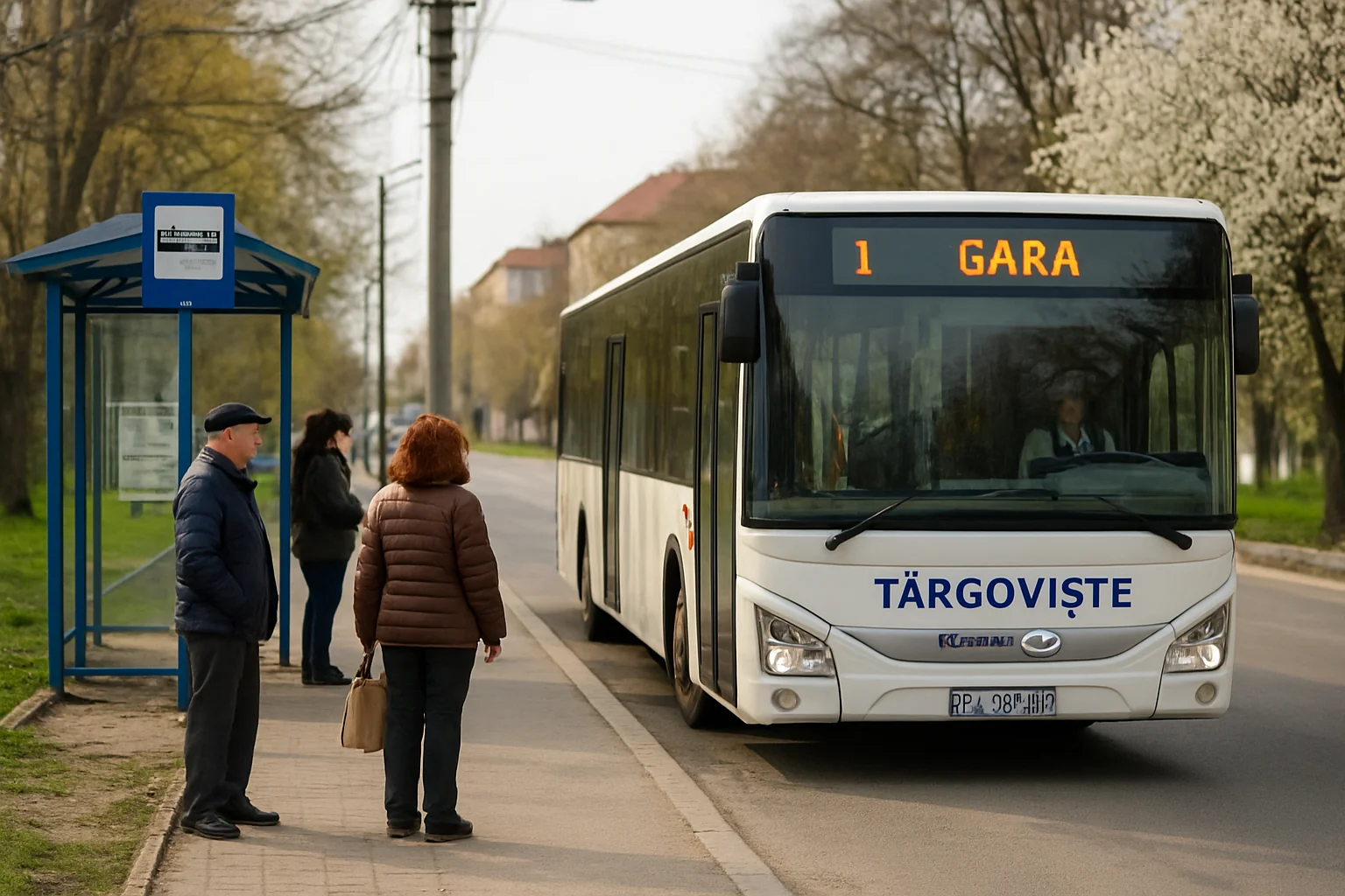 Starea transportului public în Târgoviște la început de primăvară