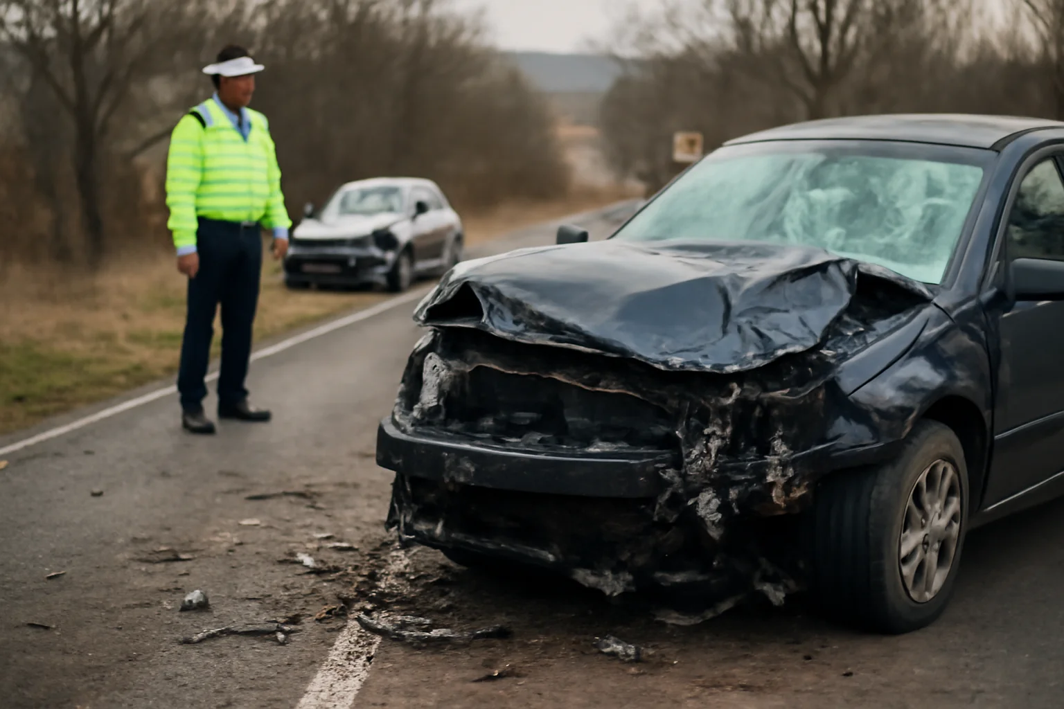 Tânăr de 29 de ani mort într-un accident rutier la limita județelor Dâmbovița și Prahova, aproape de Târgoviște