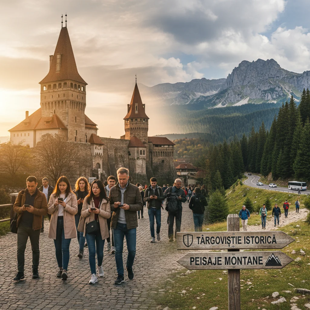 Târgoviște atrage cu 30% mai mulți turiști străini în 2025
