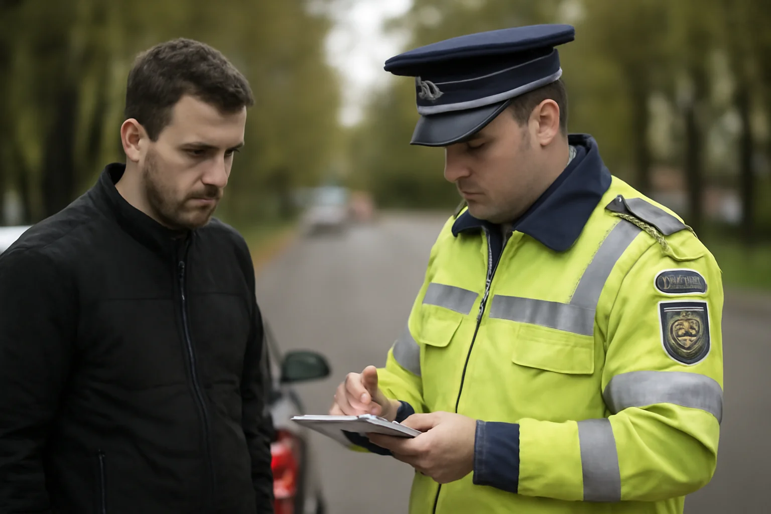 Târgoviște: dosare penale pentru șoferi prinși fără permis, întocmite de polițiștii din Titu