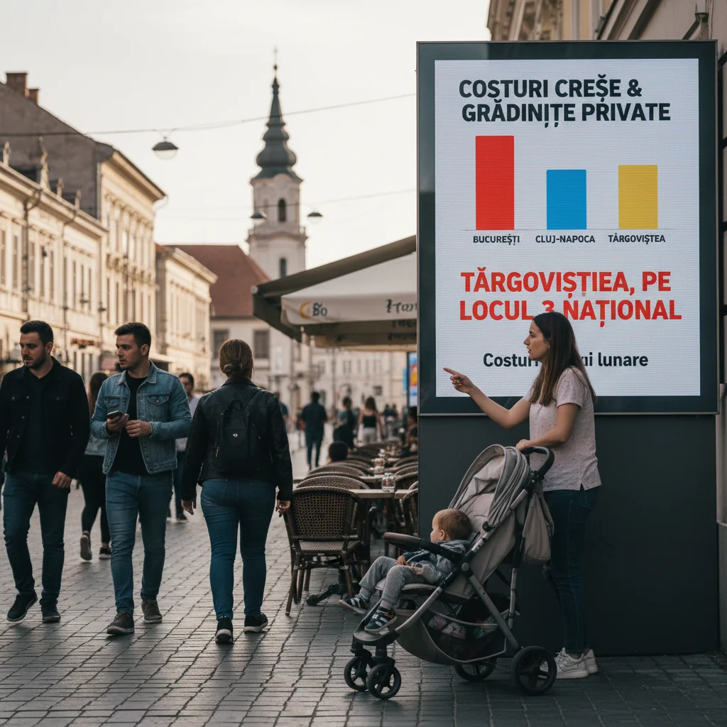 Târgoviște, în topul orașelor cu cele mai mari costuri la creșe și grădinițe private