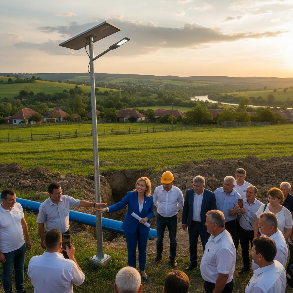 Târgoviște: peste 86,5 milioane lei pentru iluminat public și apă-canal în Dâmbovița