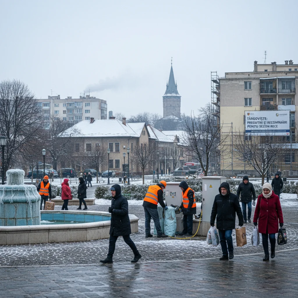 Târgoviște: Pregătiri și recomandări pentru sezonul rece în 2025
