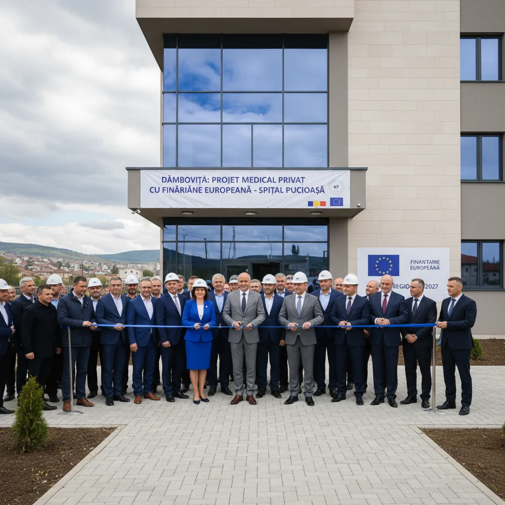 Târgoviște: proiect medical privat cu finanțare europeană anunțat la Pucioasa