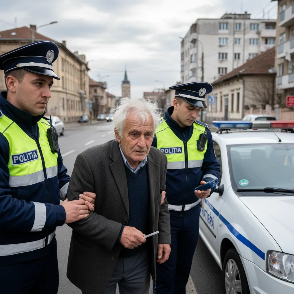 Târgoviște: șofer de 71 de ani depistat băut la volan pe o stradă din municipiu