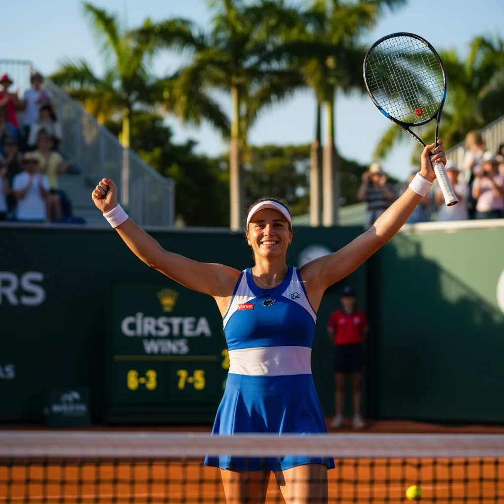 Victorie pentru Sorana Cîrstea la Brisbane, rezultat urmărit cu interes la Târgoviște