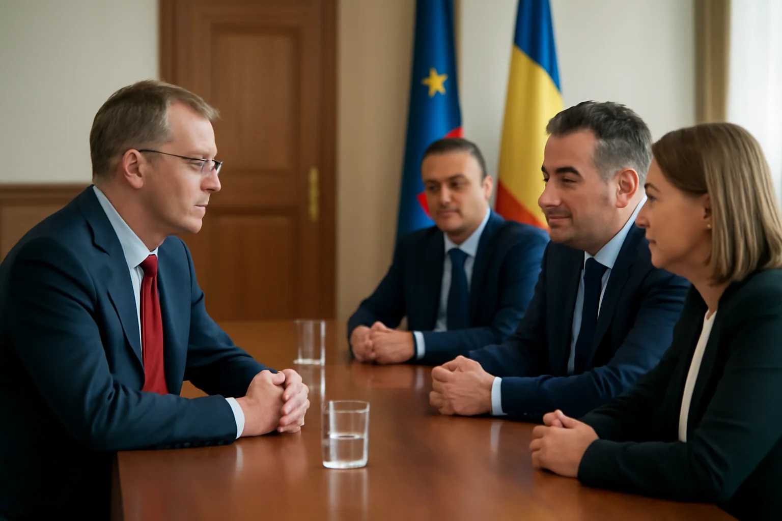 Vizită oficială la Târgoviște: ambasadorul Regatului Unit, discuții instituționale cu autoritățile din Dâmbovița
