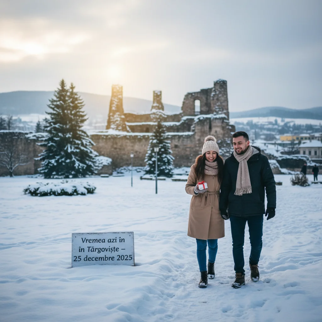 Vremea azi în Târgoviște – 25 decembrie 2025